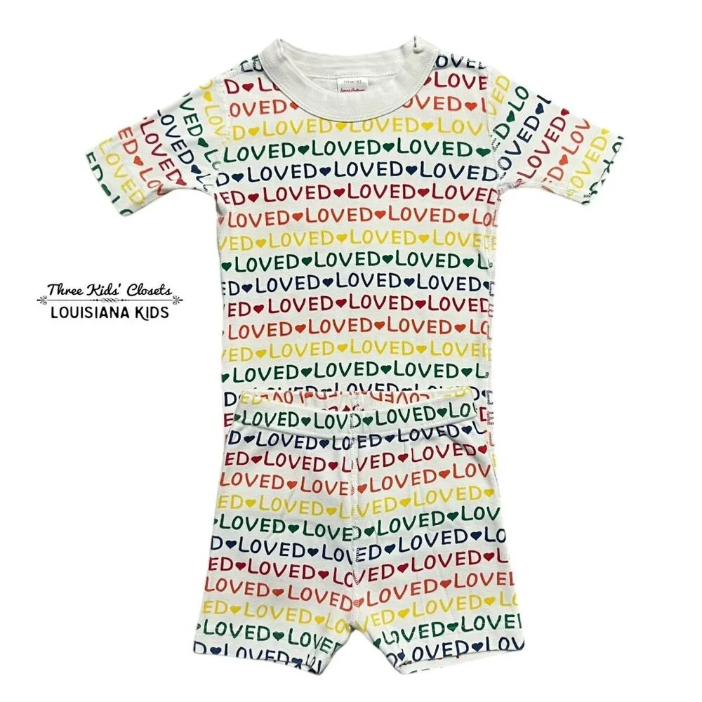 Hanna Andersson Sz 110 (5Y) Rainbow 